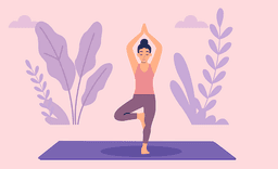 Zahnpflege-Illustration